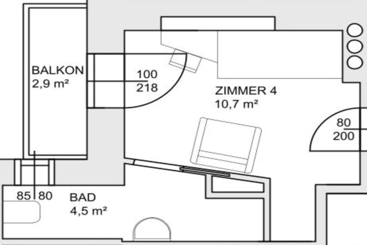 Pension Appartements Gabriele Bad Gastein Dış mekan fotoğraf